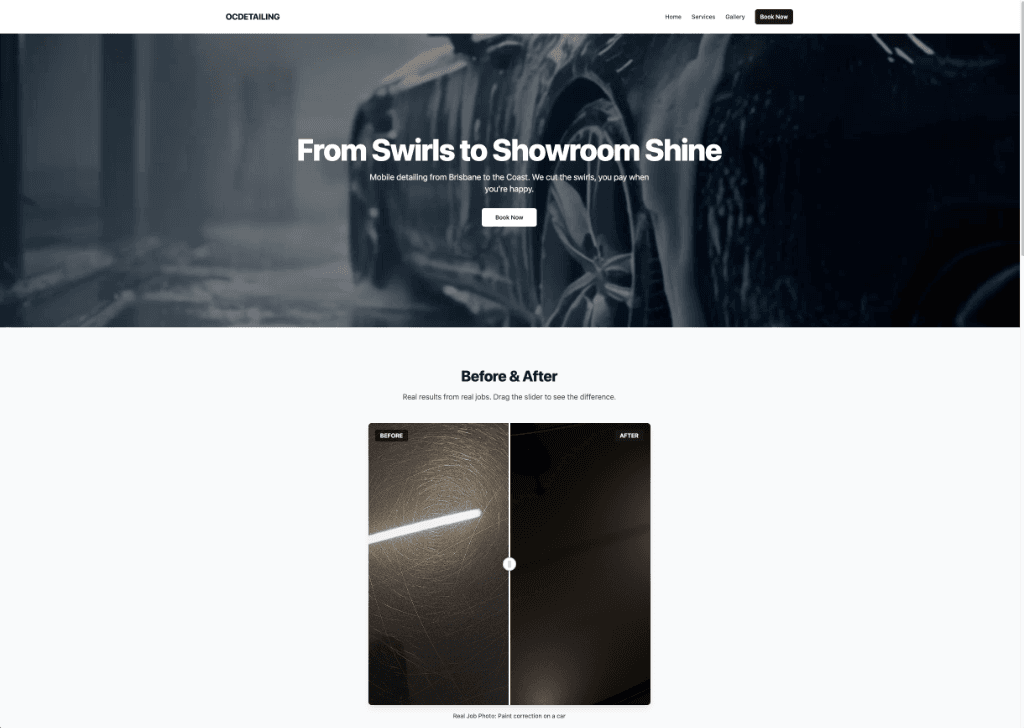 Featured Project - OC Detailing